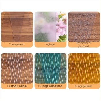 Perdea de ușă din PVC, transparentă, separator pentru climatizare, magnetică, izolație termică, pentru interior/exterior