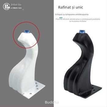 Picioare metalice pentru canapea în stil european antic, potrivite pentru măsuța de cafea și dulap, picioare metalice pentru mobilier, model JBG-09