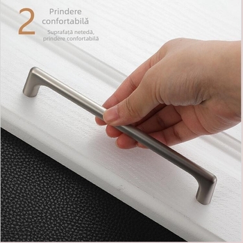 Mânere pentru dulap din aliaj de zinc – design modern minimalist pentru uși și sertare, aurii și negre, stil nordic
