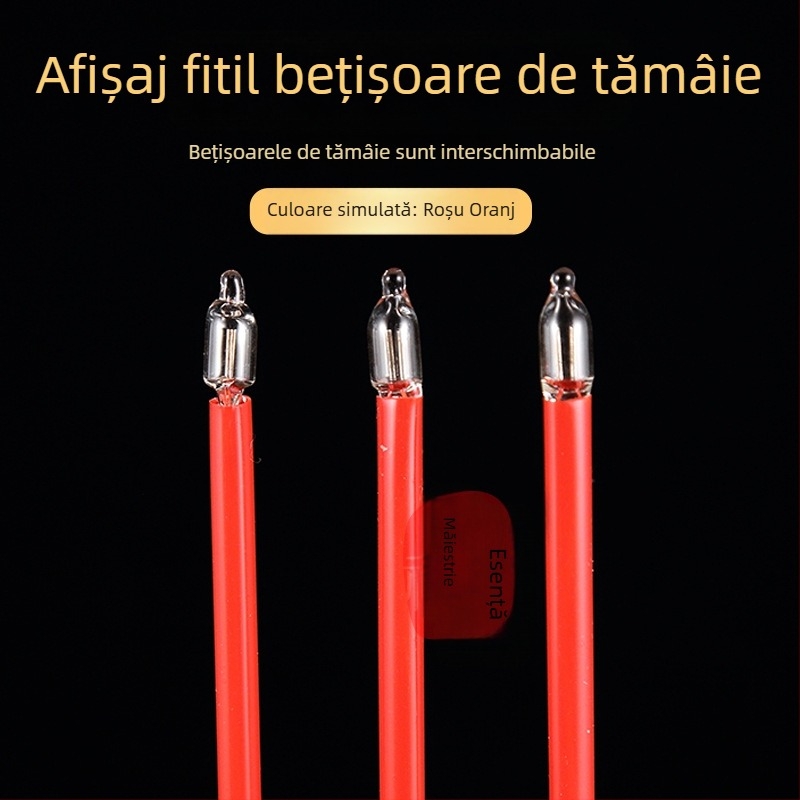 Lampă LED cu priză pentru arderea tămâiei, venerare Budha, binecuvântare cu bogăție, decor de Anul Nou pentru casă