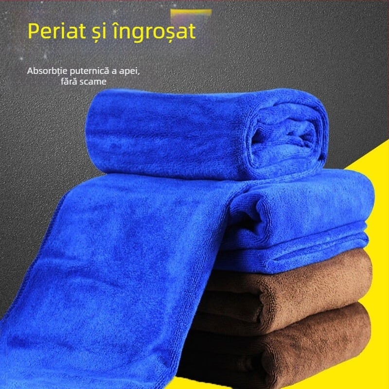 [Whale Selection] Prosop microfibră pentru curățenie casnică și spălare auto, o bucată