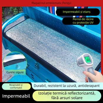 Perna de șezut pentru tricicleta electrică de vară, izolație termică, protecție împotriva arsurilor, mai groasă, impermeabilă și la praf, husă de protecție solară pentru șezut, universală pentru toate anotimpurile