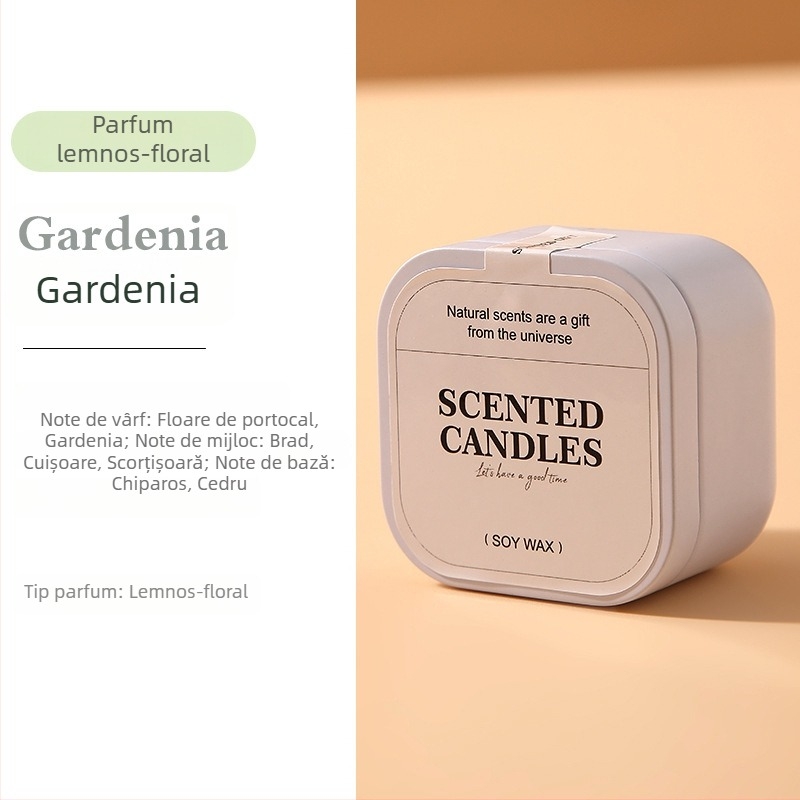 Lumânări aromatice din ceară de soia pentru casă, cadouri pentru interior și zile de naștere, cu parfum de durată