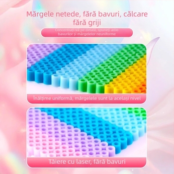 Kit materiale mărgele 2,6 mm cu cutie de depozitare – Stil Coco Fusion