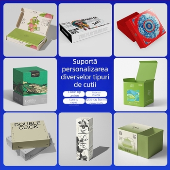 Cutie de ambalaj pentru lenjerie, cutie personalizată pentru ambalare prosoape și șosete, cutie colorată, cutie în stil avion, carton kraft ondulat.