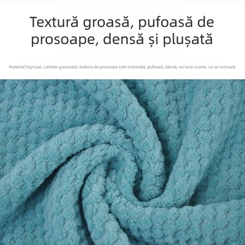 Cutie cadou personalizată cu prosop ursuleț din velur coral – pentru grădinițe și cadouri promoționale corporative