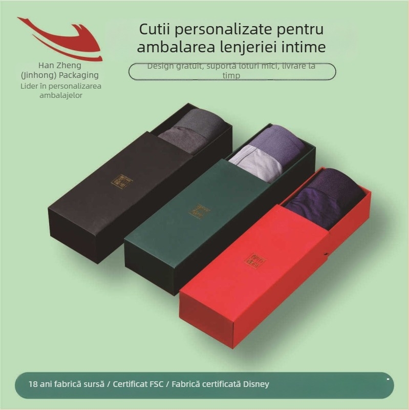Cutie cadou cu sertar pentru lenjerie, șosete și prosoape