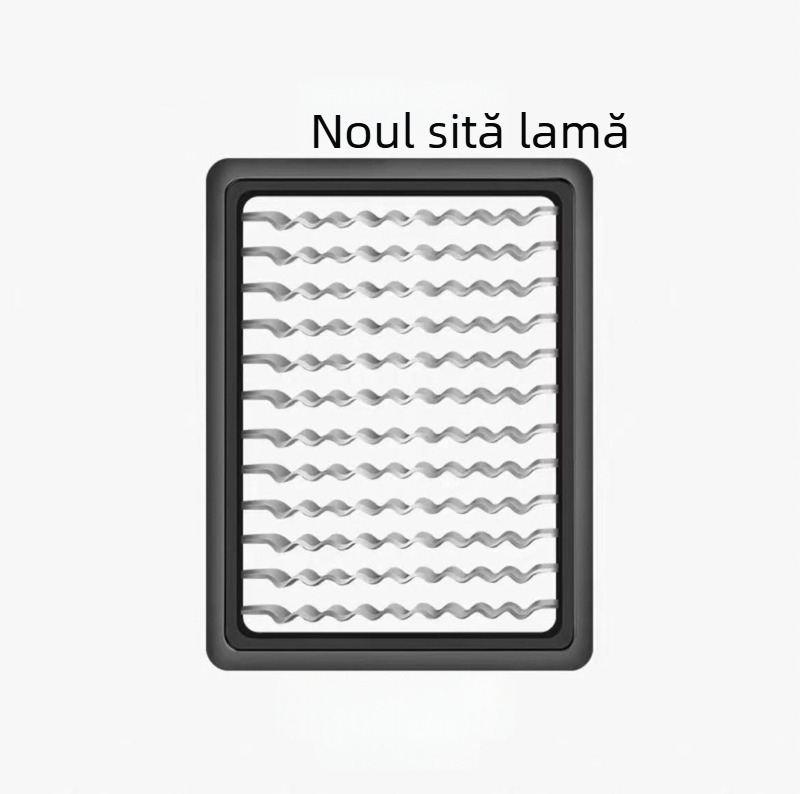 GP-860/GP-870 Accesorii pentru tăietorul de legume – cuțit, feliator cu plasă și lame cu plasă pentru cuburi