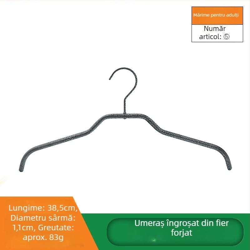 Cuier pentru haine din fier forjat, pentru uz casnic, design nordic minimalist