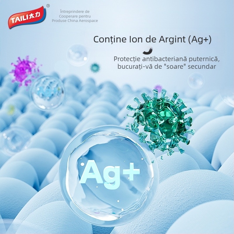 Sac de compresie cu vid pentru haine și pături, depozitare antibacteriană pentru uz casnic