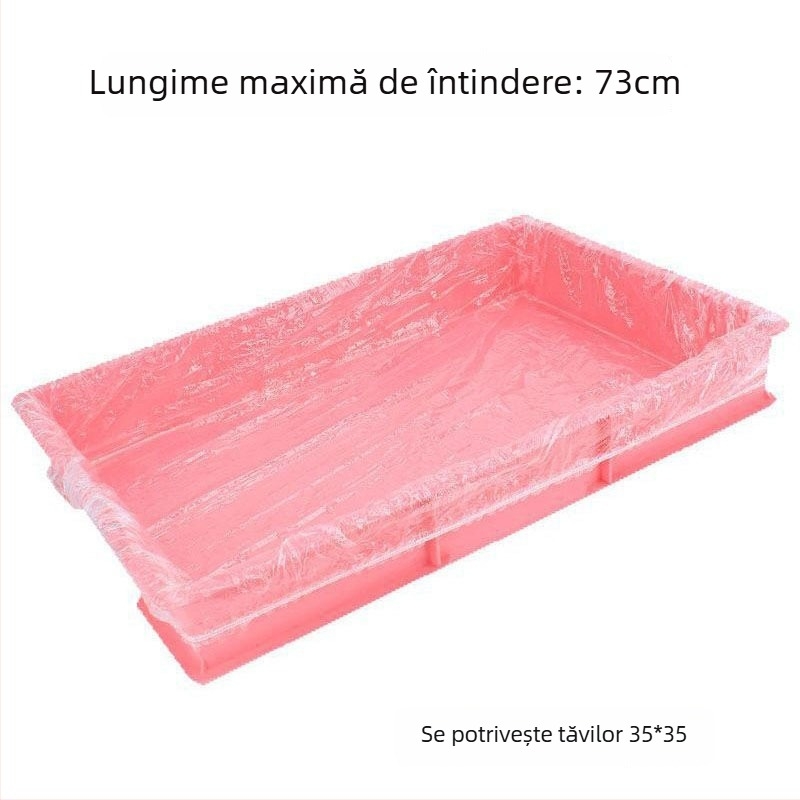Covoraș de tavă din plastic, de unică folosință, pentru cuști de iepuri, câini și păsări