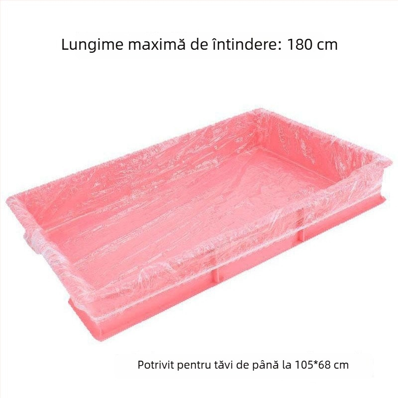 Covoraș de tavă din plastic, de unică folosință, pentru cuști de iepuri, câini și păsări