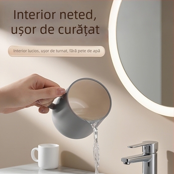 Pahar minimalist pentru clătire 2025 – pahar de apă pentru uz casnic, suport pentru periuțele de dinți pentru cupluri, pahar din plastic pentru spălare și accesoriu pentru cană