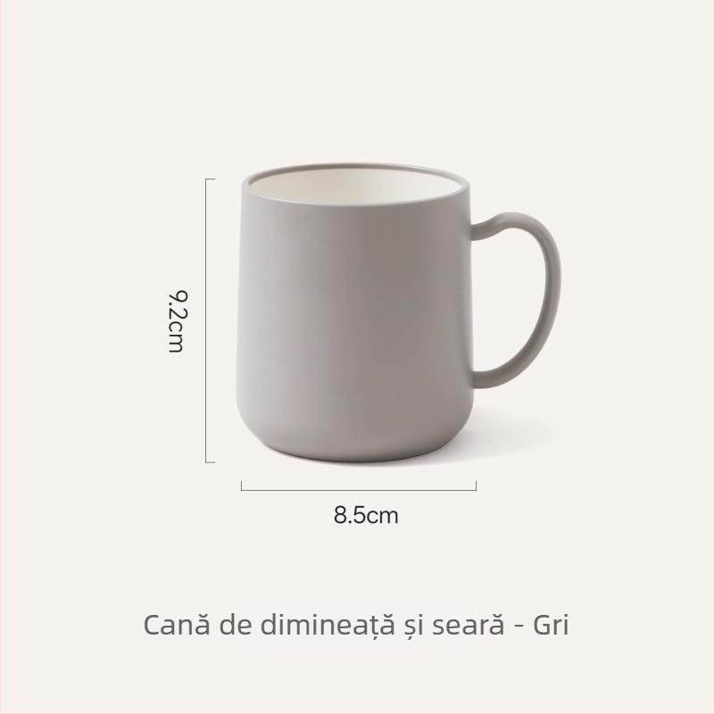 Pahar minimalist pentru clătire 2025 – pahar de apă pentru uz casnic, suport pentru periuțele de dinți pentru cupluri, pahar din plastic pentru spălare și accesoriu pentru cană