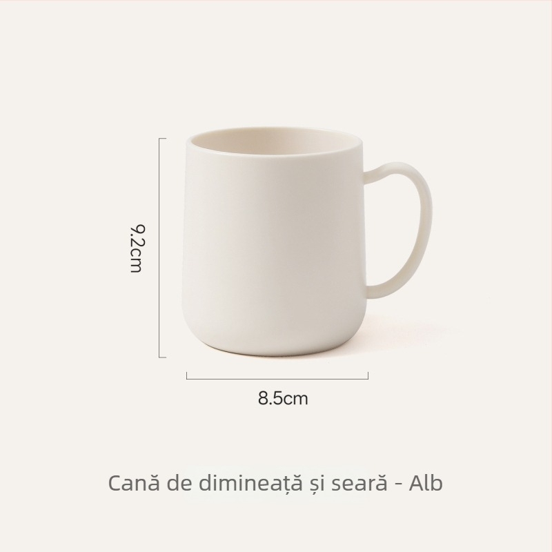 Pahar minimalist pentru clătire 2025 – pahar de apă pentru uz casnic, suport pentru periuțele de dinți pentru cupluri, pahar din plastic pentru spălare și accesoriu pentru cană