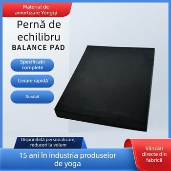 Covor de echilibru TPE, cu revenire înaltă, antiderapant, durabil, pentru yoga și fitness, dimensiuni 20 × 33 × 5 cm, 150 g
