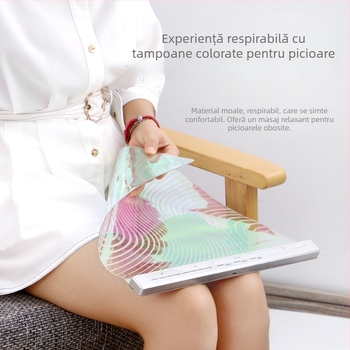 Covor de masaj pentru picioare cu telecomandă wireless și EMS microcurent pentru puncte de acupuncție și design meridian