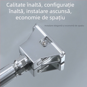 Suport pentru plăci din aliaj de zinc, montaj ascuns, suport de polițe în formă de T, suport cilindric invizibil