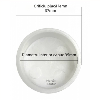 Capac etanș pentru balama de dulap – protecție împotriva umezelii și a mirosurilor