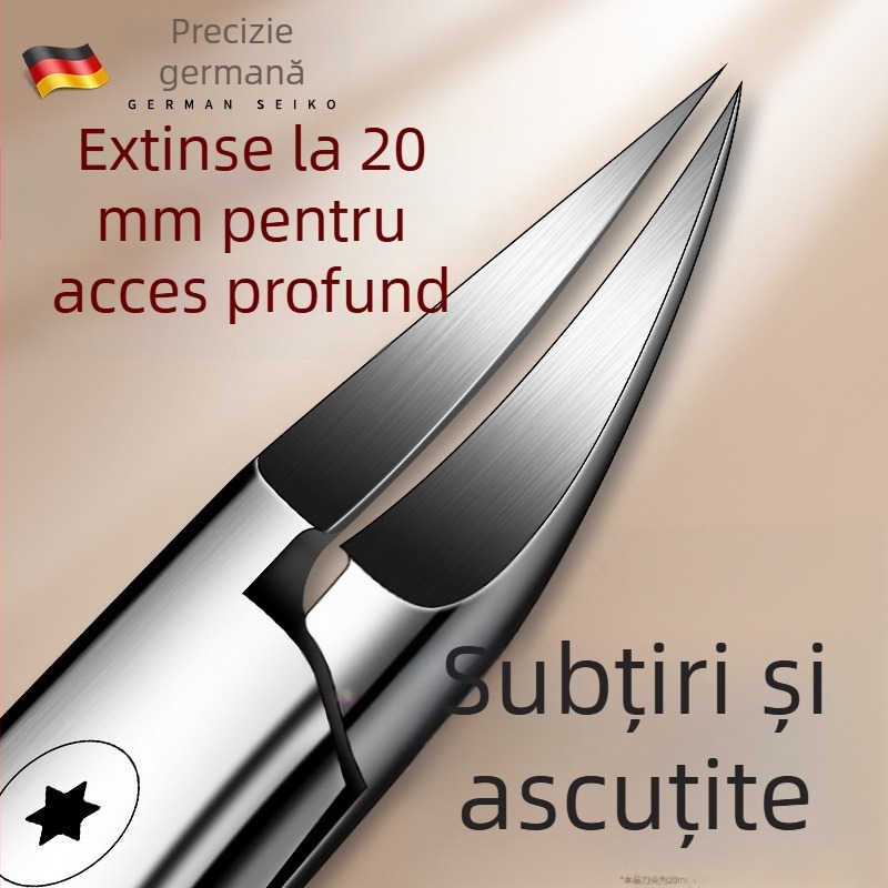 Clește pentru unghii cu formă de cioc de vultur, foarfece pentru unghii – instrumente de pedicură pentru tăierea unghiilor de la picioare