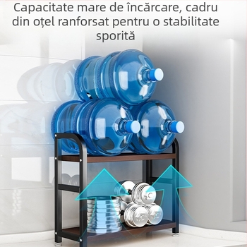 Raft de bucătărie pentru condimente, spațiu pe blat — fără găuri, organizator eficient