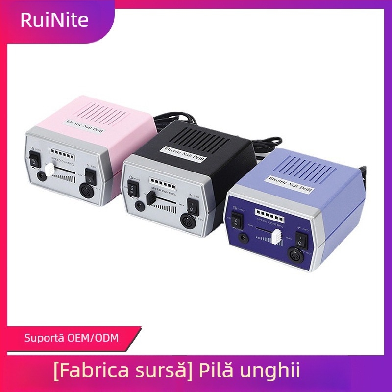 CJ-302 Freza pentru unghii, unealtă electrică pentru șlefuire și lustruire, îndepărtarea gelului, 25000 rpm