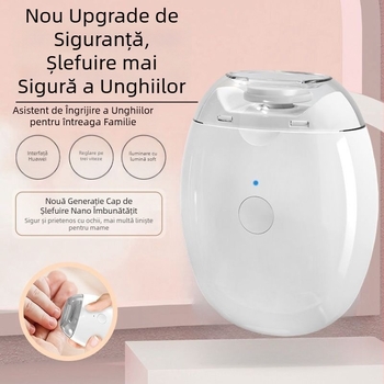 Pila electrică pentru unghii pentru bebeluși, copii și persoane în vârstă — instrument de manichiură complet automat pentru uz casnic