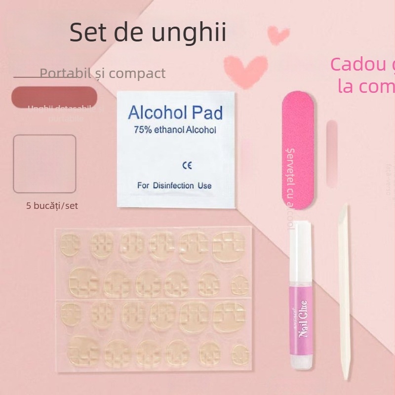 Daewoo Arta unghiilor – Unghii purtabile, lucrate manual, formă ovală scurtă, gradient Cat-Eye, gingășie zilnică și simplitate