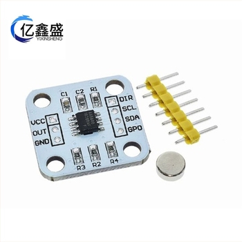 AS5600 encoder magnetic – modul senzor de măsurare a unghiului prin inducție magnetică, precizie de 12 biți