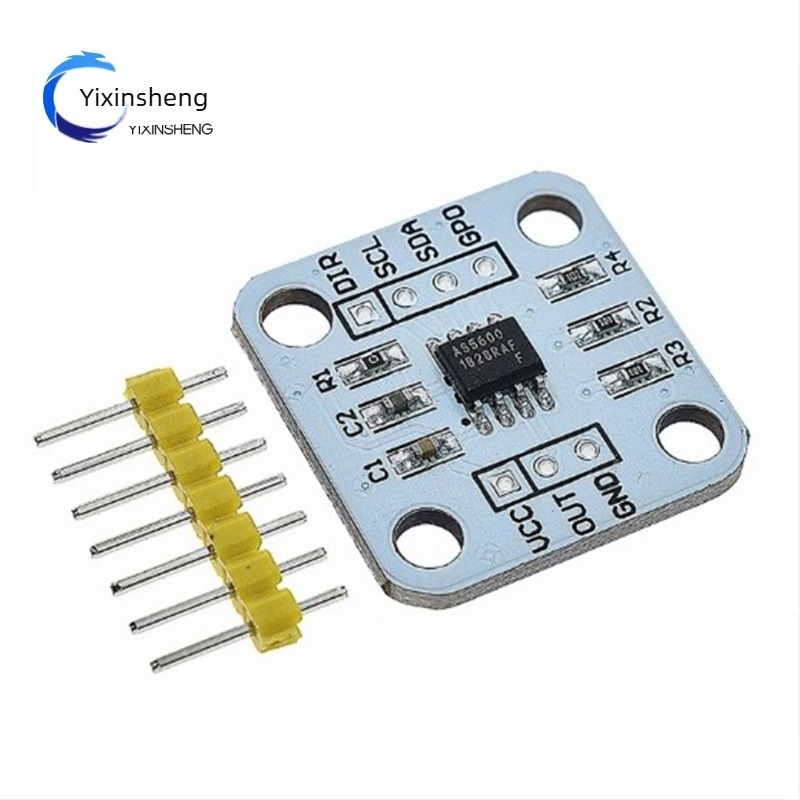 AS5600 encoder magnetic – modul senzor de măsurare a unghiului prin inducție magnetică, precizie de 12 biți