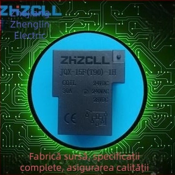 Releu ZLT90 standard, 12V, 30A, deschis în mod normal, 4 pini