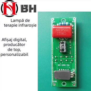 Lampă de încălzire cu infraroșu, temporizator și controlul temperaturii – placă de control pentru lampă de fizioterapie și cosmetică
