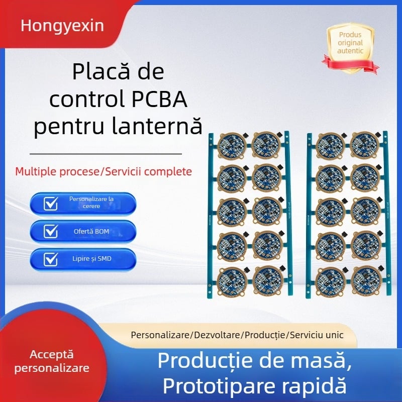 Lanternă LED de înaltă putere cu PCBA – design de circuit și placă de control