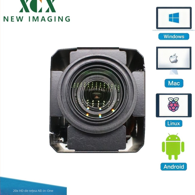 2MP 1080p IP HD, modul de focalizare automată cu zoom 20x, obiectiv varifocal 4.7–94 mm