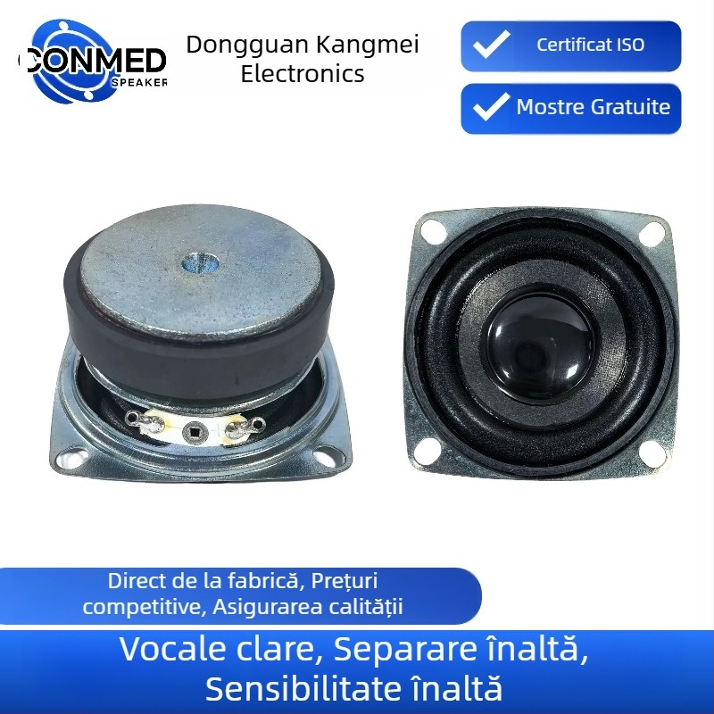Difuzor arc de 53 mm, 4 Ω, 5 W, diafragmă cu margine bule, difuzor Bluetooth multimedia