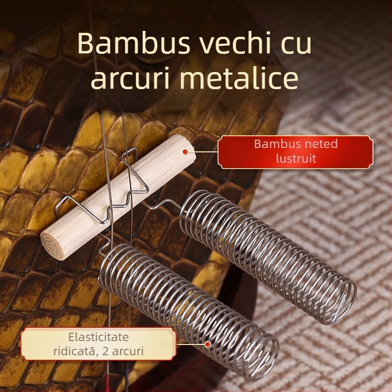 Accesorii pentru erhu: pod cu arc, rezonanță îmbunătățită, fir metalic