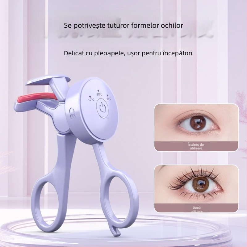 Ondulator de gene electric, reîncărcabil, cu temperatură dublă, pentru curling de durată