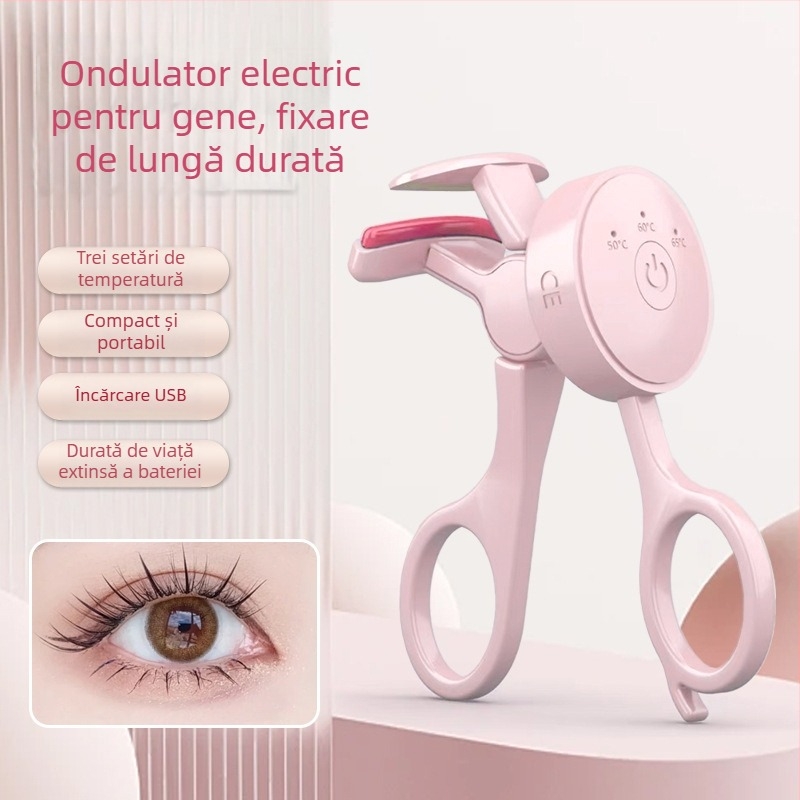 Ondulator de gene electric, reîncărcabil, cu temperatură dublă, pentru curling de durată