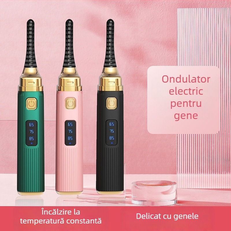 Noul curler electric pentru gene, dispozitiv mini de styling cu încălzire USB