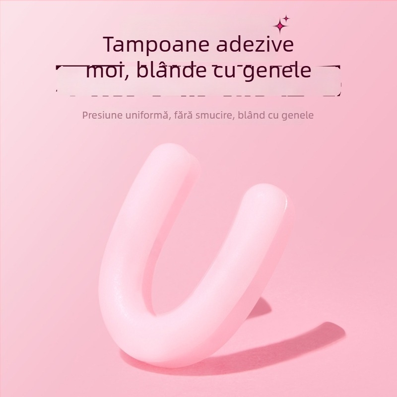 Rock Sweetheart Clește de gene fără ramă, curling cu un singur clip, fixare de durată, portabil, design cu floarea-soarelui