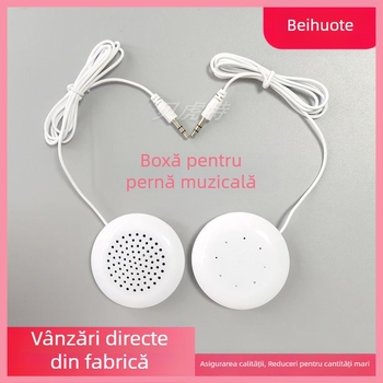 Difuzor pernă cu interfață 3,5 mm, difuzor de pernă universal, mini difuzor, plug‑and‑play, lungime cablu 1 m
