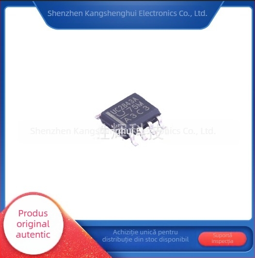 UC2845N IC de control DC-DC, în carcasa PDIP-8, componentă electronică