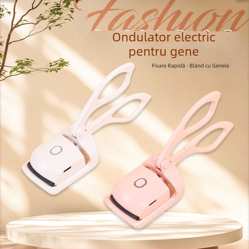 Ondulator electric pentru gene, portabil, mini, încărcare USB, pentru curling și volum