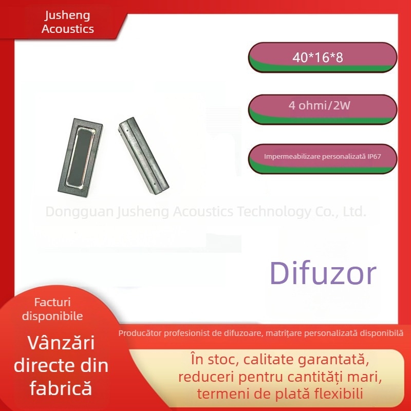 JS 1134 Difuzor horn impermeabil, putere mare, dimensiuni 40×16×8 mm