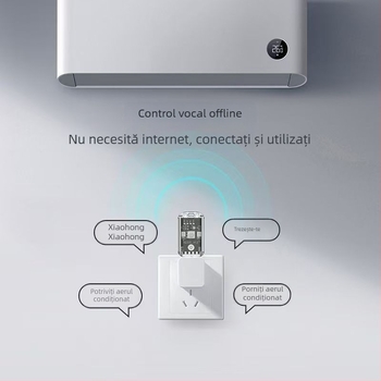 Lumină de noapte inteligentă cu control vocal și senzor USB pentru uz casnic