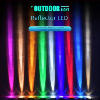Proiector LED pentru fațada hotelului, cu control de la distanță, utilizare în aer liber, IP65