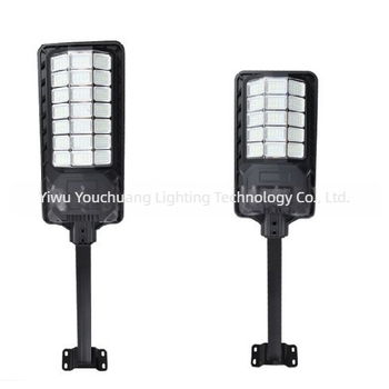Lampa LED solară pentru stradă, exterior, impermeabilă, cu senzor de mișcare