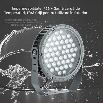 Proiector LED exterior pentru copaci și iluminare peisaj, IP66, carcasă din aluminiu