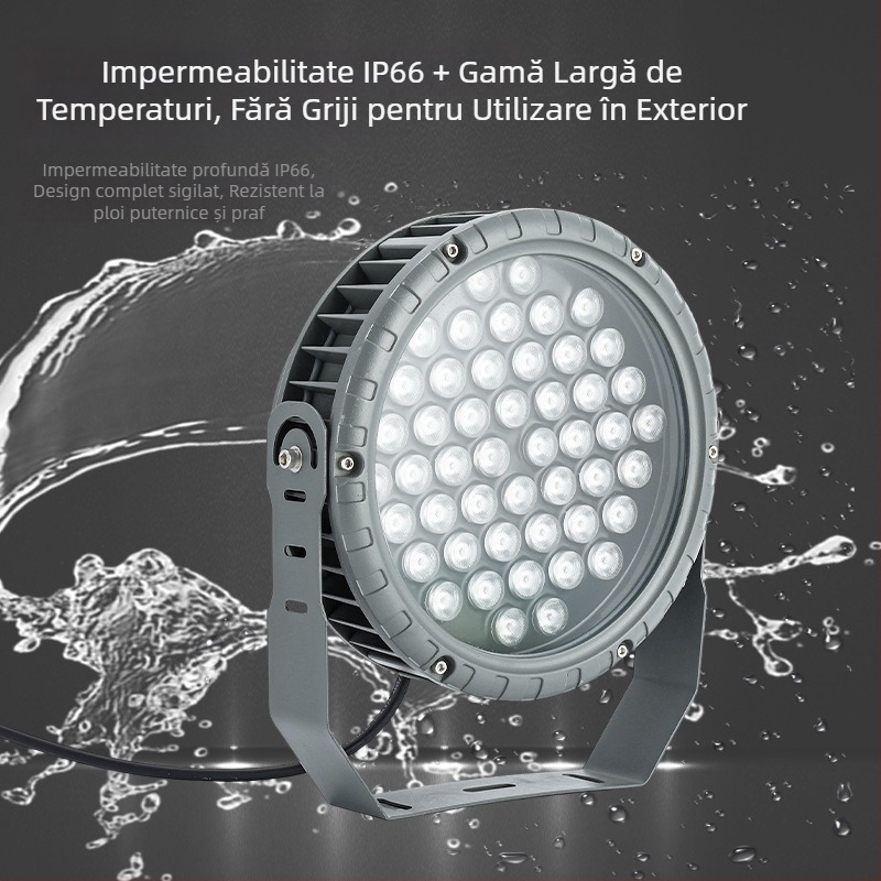 Proiector LED exterior pentru copaci și iluminare peisaj, IP66, carcasă din aluminiu