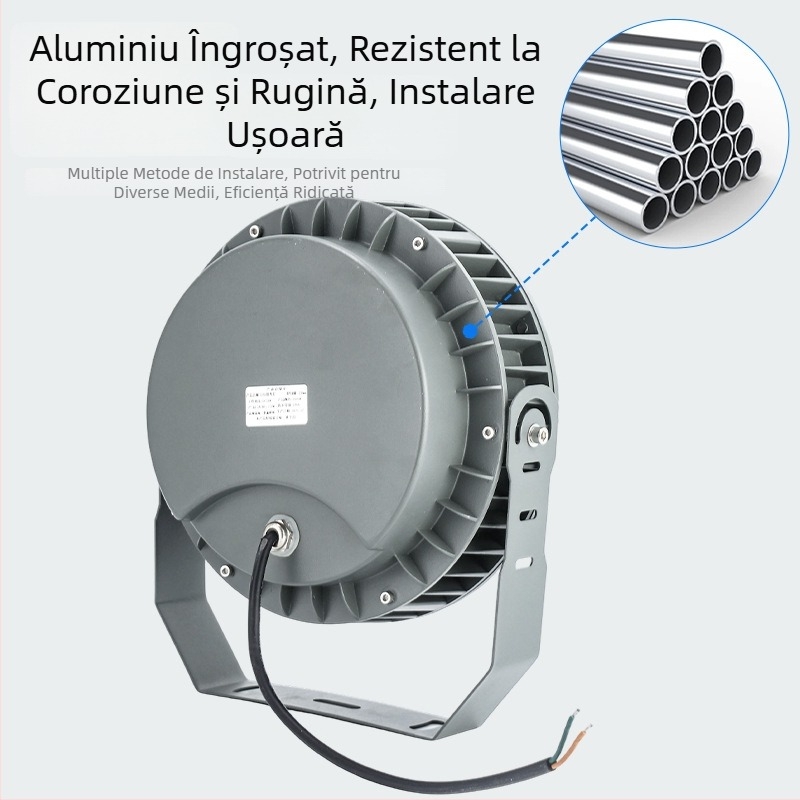 Proiector LED exterior pentru copaci și iluminare peisaj, IP66, carcasă din aluminiu